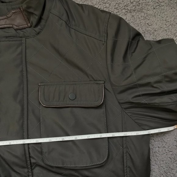 EREDI PISANO Size M Grey Polyester Zip Jacket - Picture 11 of 11